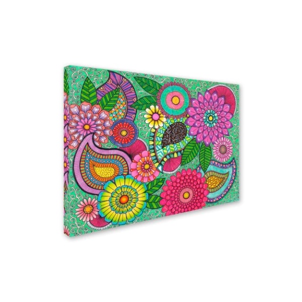 Hello Angel 'Paisley Garden' Canvas Art,35x47